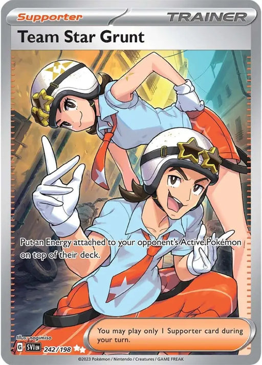 Team Star Grunt (242/198) [Scarlet & Violet: Base Set] - Pokemon Single
