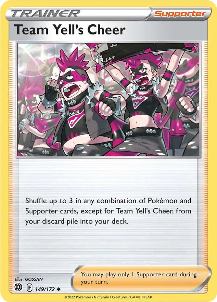 Team Yell’s Cheer (149/172) [Sword & Shield: Brilliant Stars] - Pokemon Single