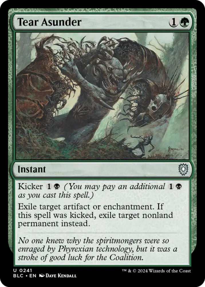 Tear Asunder [Bloomburrow Commander] - MTG Single