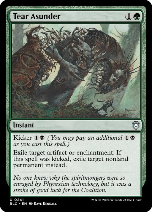 Tear Asunder [Bloomburrow Commander] - MTG Single