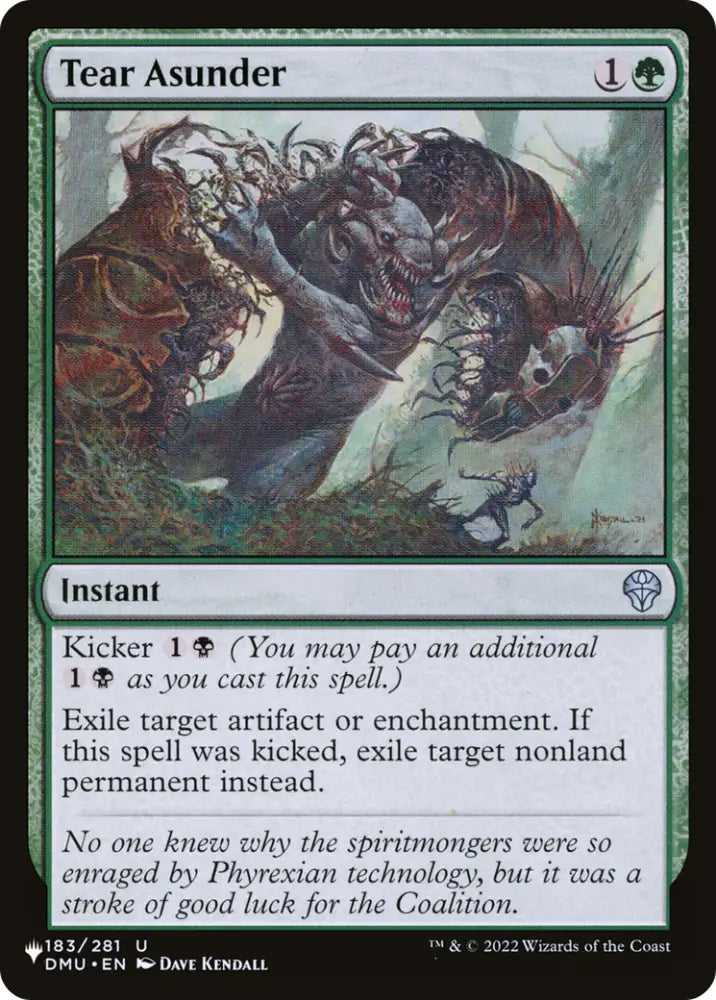 Tear Asunder [The List] - MTG Single