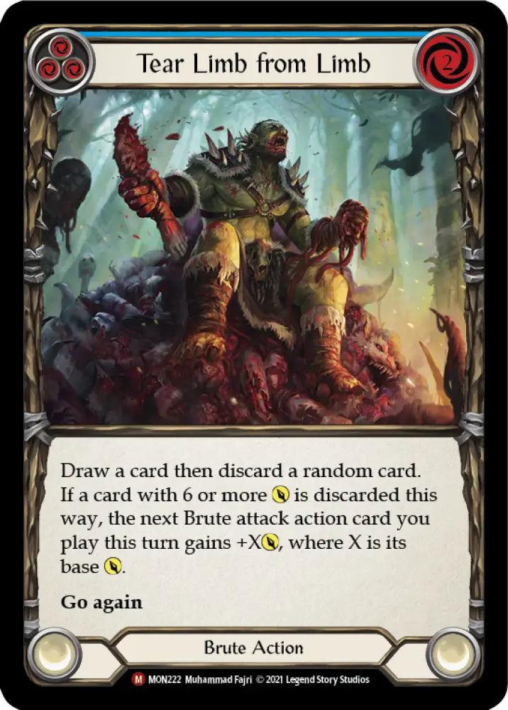 Tear Limb from Limb [Monarch 1st Edition] 1st Edition Normal - Flesh And Blood Single