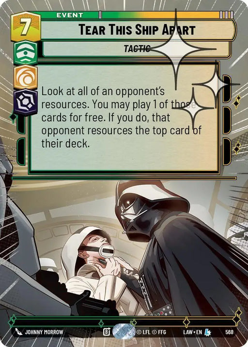 Tear This Ship Apart (Hyperspace Foil) (568) [A Lawless Time]