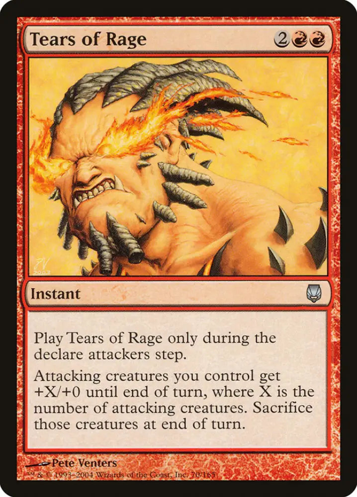 Tears of Rage [Darksteel] - MTG Single