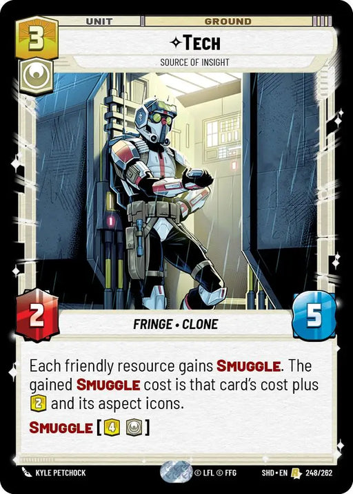 Tech - Source of Insight (248/262) [Shadows of the Galaxy] - Star Wars: Unlimited Single