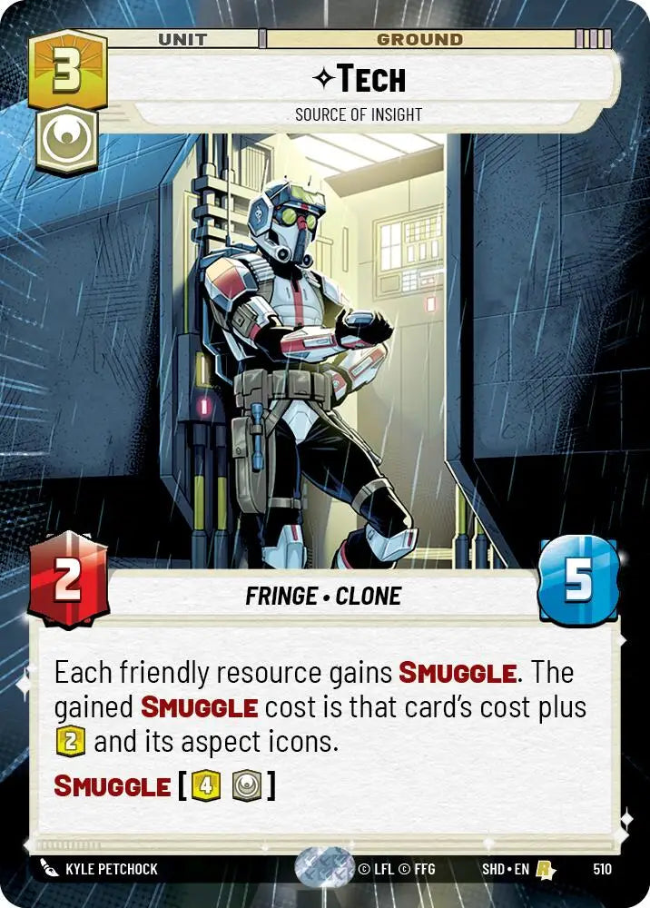 Tech - Source of Insight (Hyperspace) (510) [Shadows of the Galaxy] - Star Wars: Unlimited Single