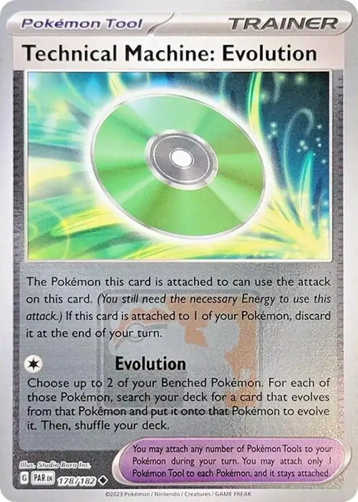 Technical Machine: Evolution (178/182) (2024 League Promo) [League & Championship Cards] - Pokemon Single