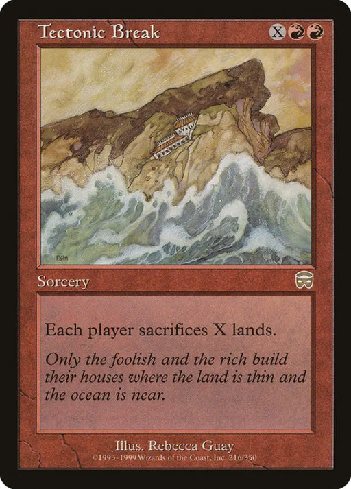 Tectonic Break [Mercadian Masques] - MTG Single