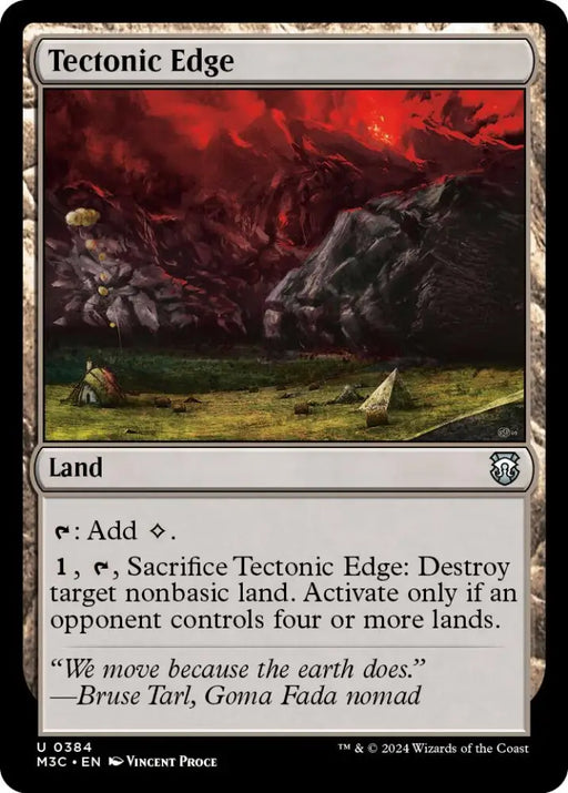Tectonic Edge [Modern Horizons 3 Commander] - MTG Single