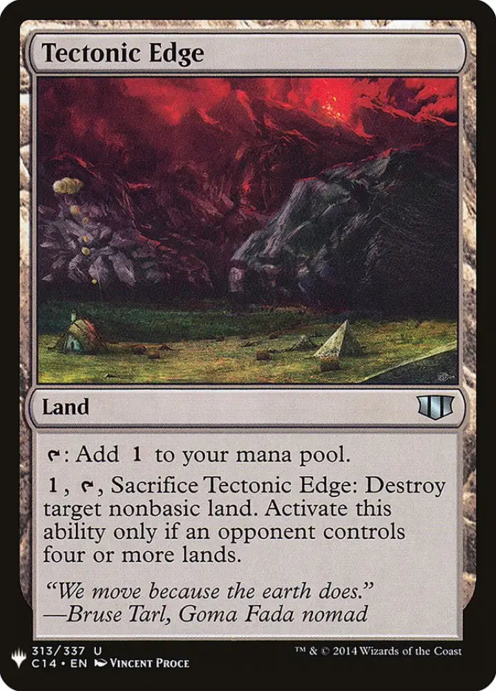 Tectonic Edge [Mystery Booster] - MTG Single