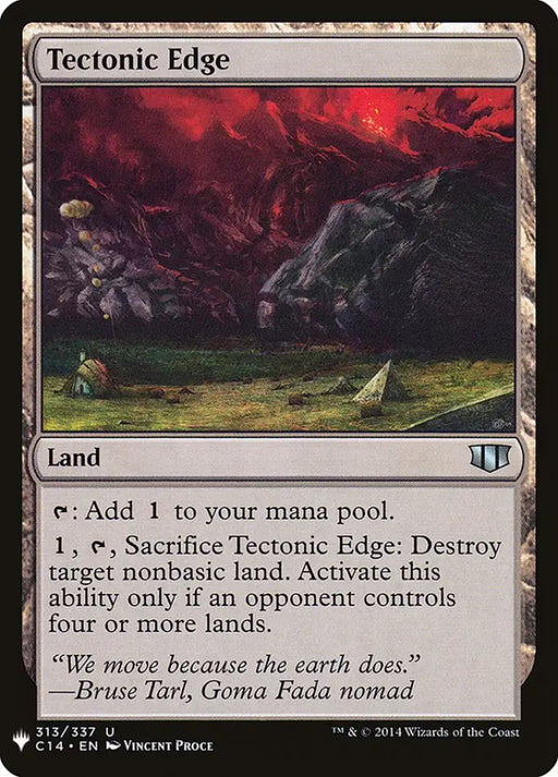 Tectonic Edge [Mystery Booster] - MTG Single