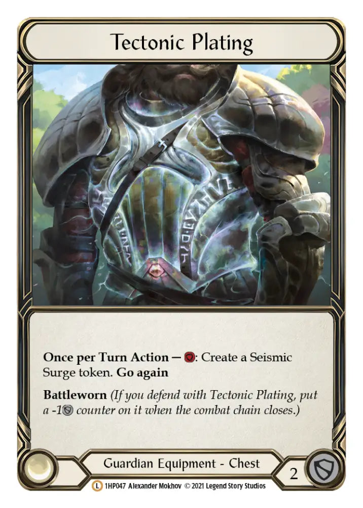 Tectonic Plating [1HP047] (History Pack 1) - Flesh And Blood Single