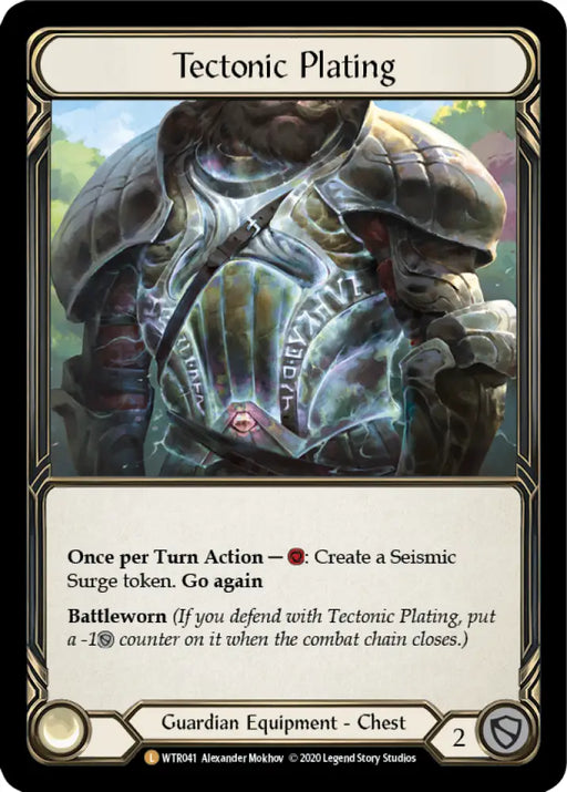 Tectonic Plating [Welcome to Rathe Unlimited] Unlimited Rainbow Foil - Flesh And Blood Single