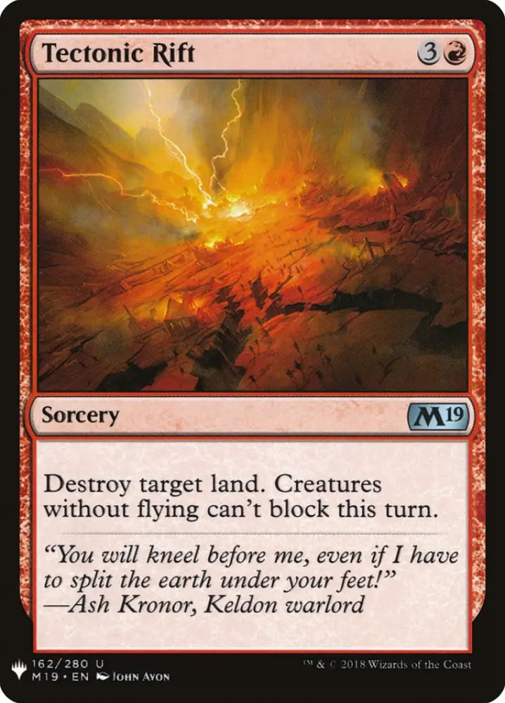 Tectonic Rift [Mystery Booster] - MTG Single
