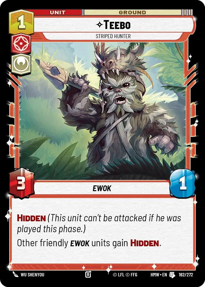 Teebo - Striped Hunter (162/272) [Homeworlds]