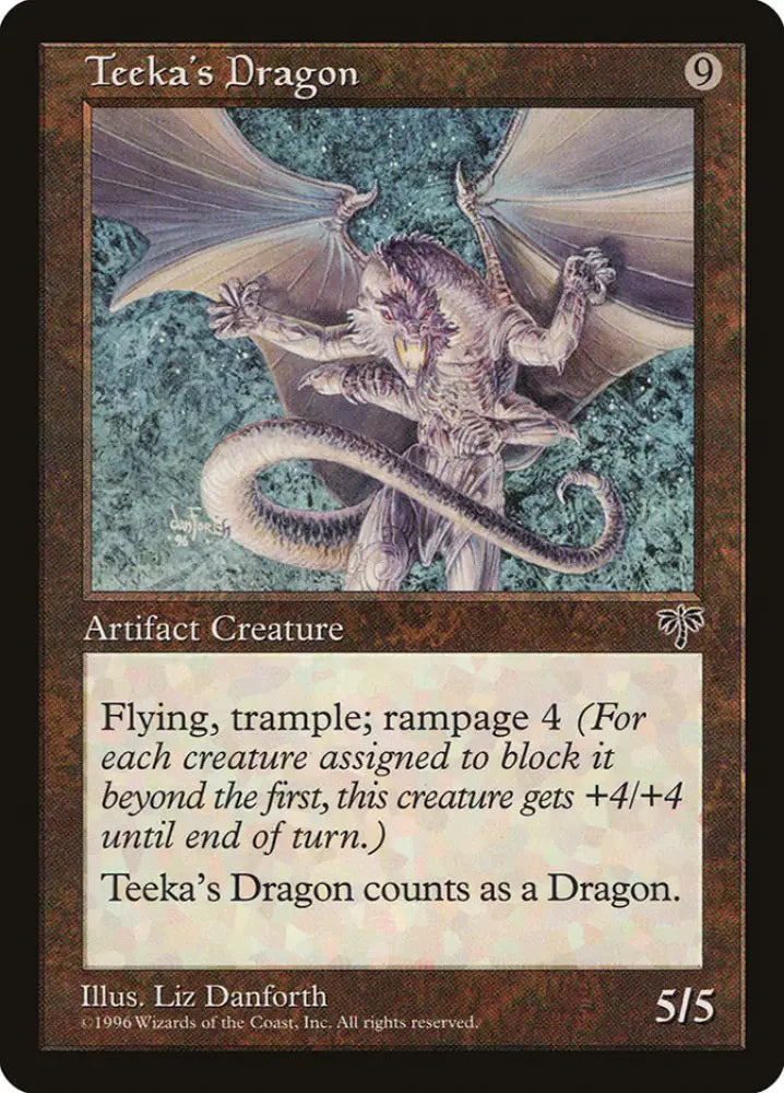 Teeka’s Dragon [Mirage] - MTG Single