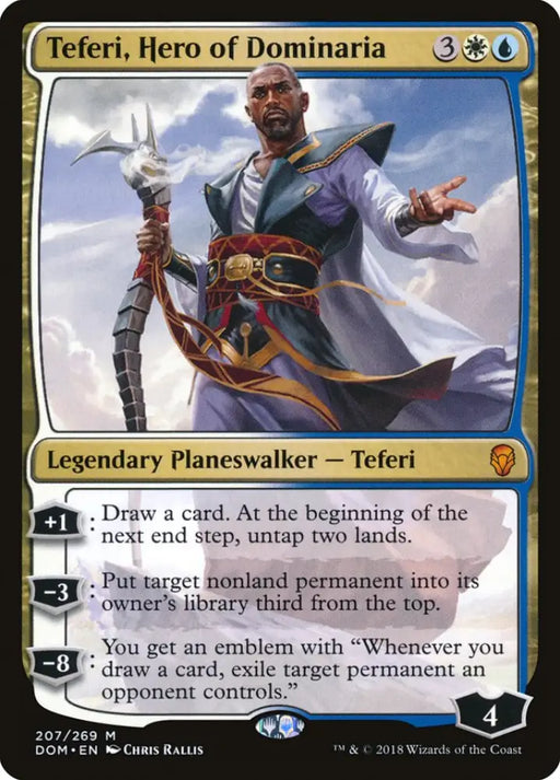 Teferi Hero of Dominaria [Dominaria] - MTG Single