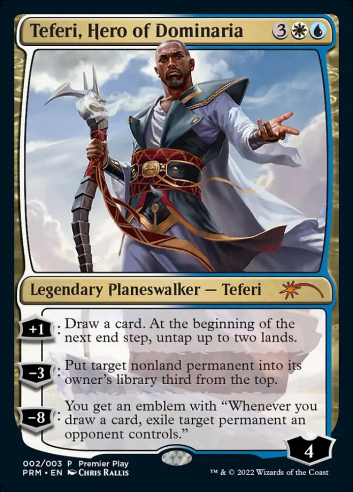 Teferi Hero of Dominaria [Pro Tour Promos] - MTG Single
