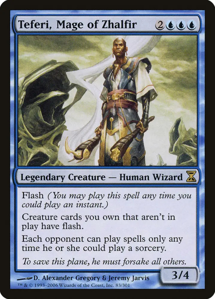 Teferi Mage of Zhalfir [Time Spiral] - MTG Single