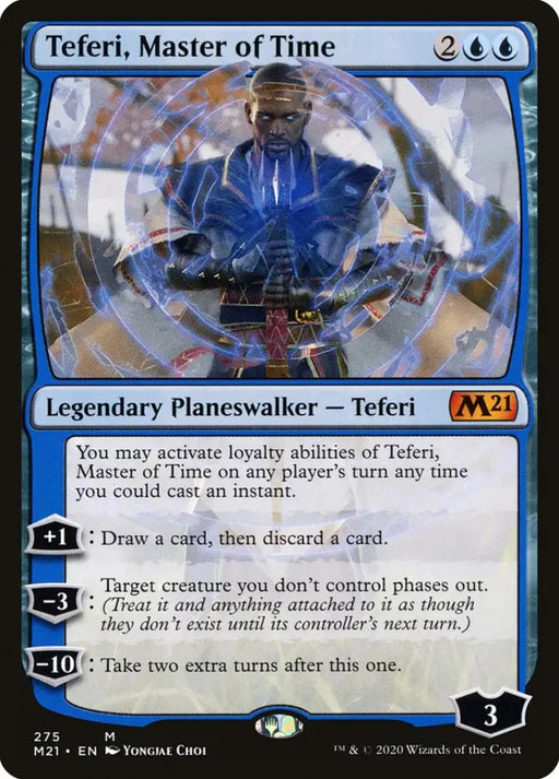 Teferi Master of Time (275) [Core Set 2021] - MTG Single