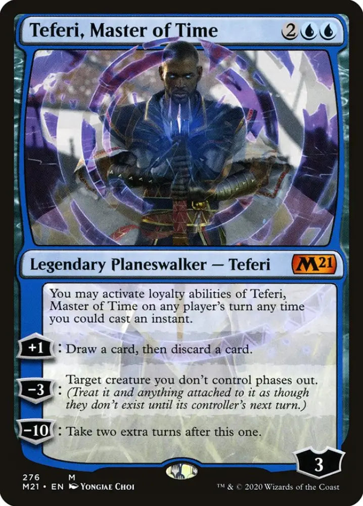 Teferi Master of Time (276) [Core Set 2021] - MTG Single