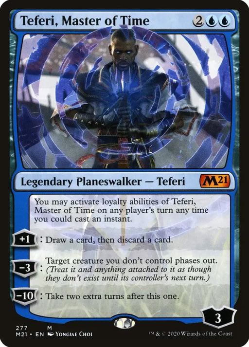 Teferi Master of Time (277) [Core Set 2021] - MTG Single