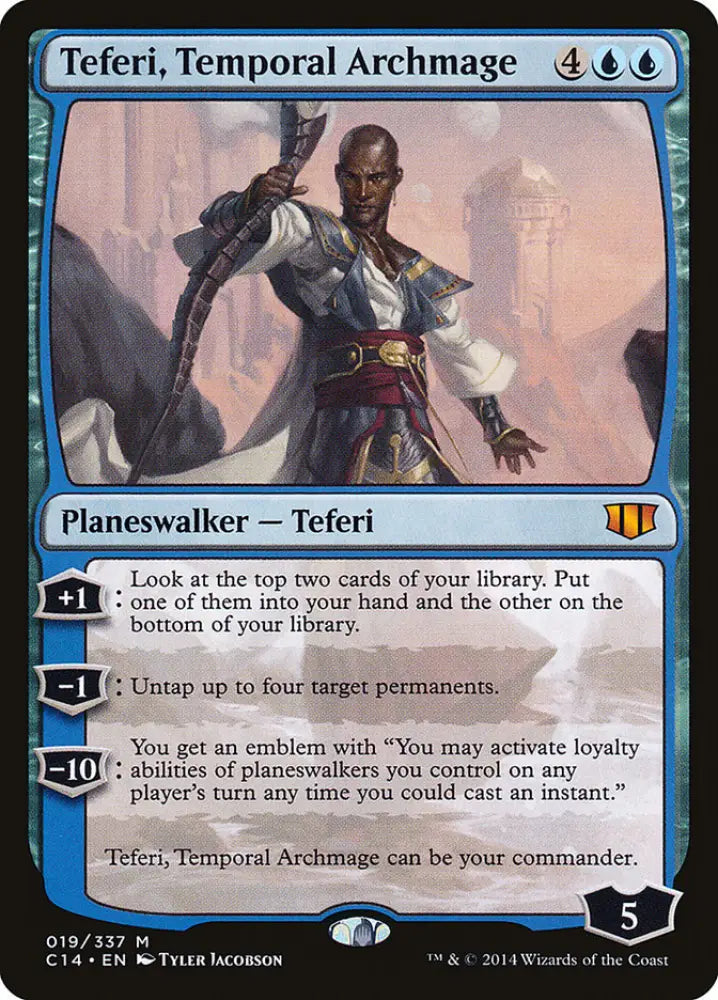 Teferi Temporal Archmage [Commander 2014] - MTG Single