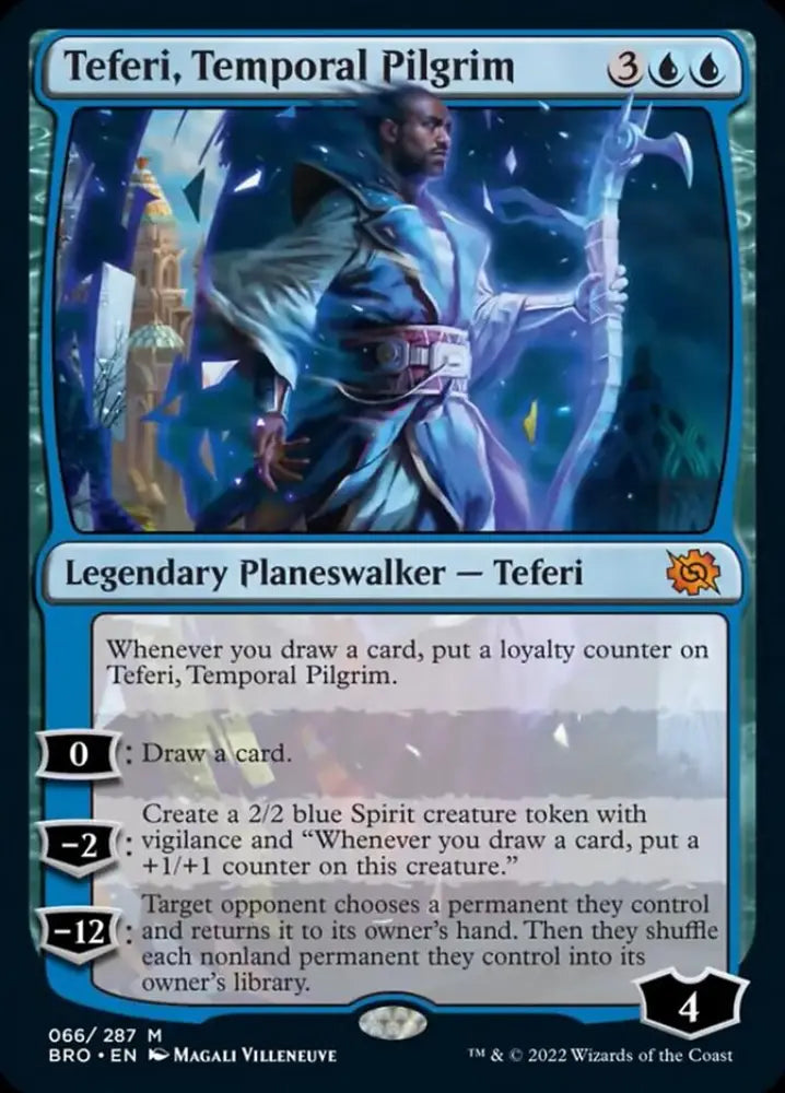 Teferi Temporal Pilgrim [The Brothers’ War] - MTG Single
