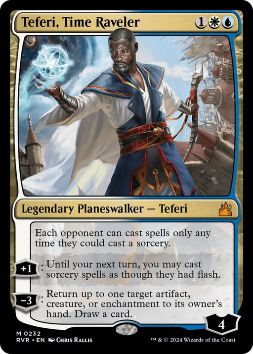 Teferi Time Raveler [Ravnica Remastered] - MTG Single