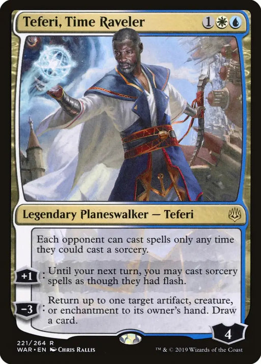 Teferi Time Raveler [War of the Spark] - MTG Single