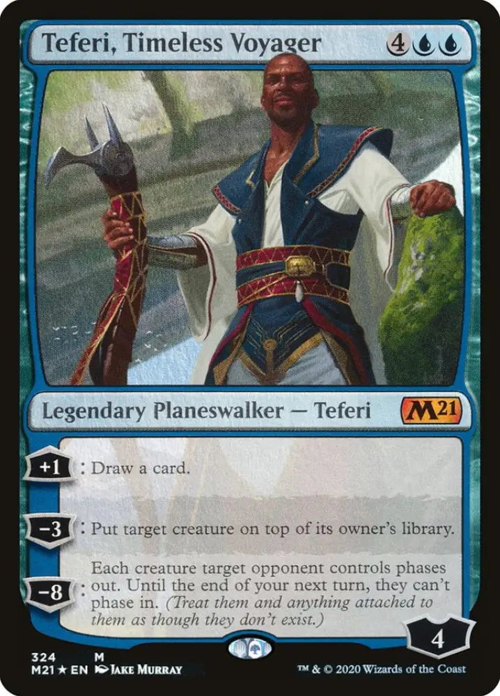 Teferi Timeless Voyager [Core Set 2021] - MTG Single