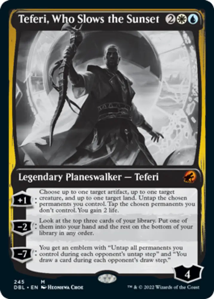 Teferi Who Slows the Sunset [Innistrad: Double Feature] - MTG Single
