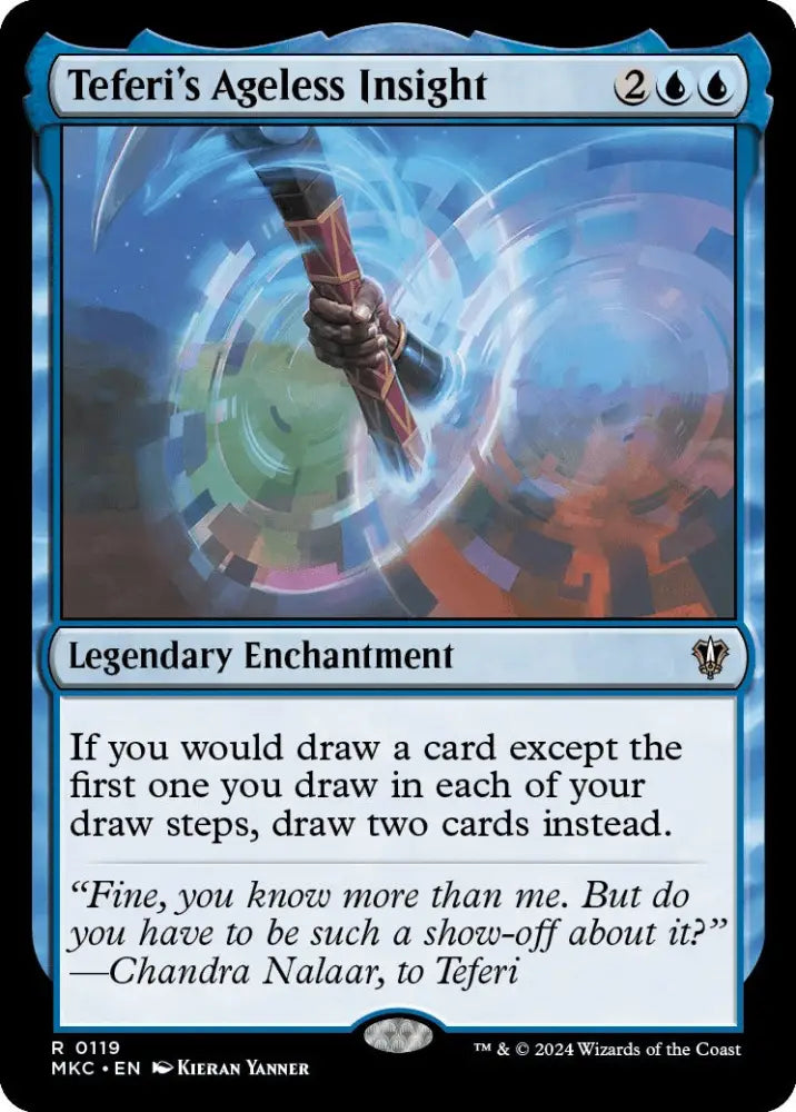 Teferi’s Ageless Insight [Murders at Karlov Manor Commander] - MTG Single