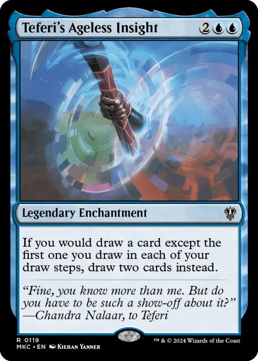 Teferi’s Ageless Insight [Murders at Karlov Manor Commander] - MTG Single