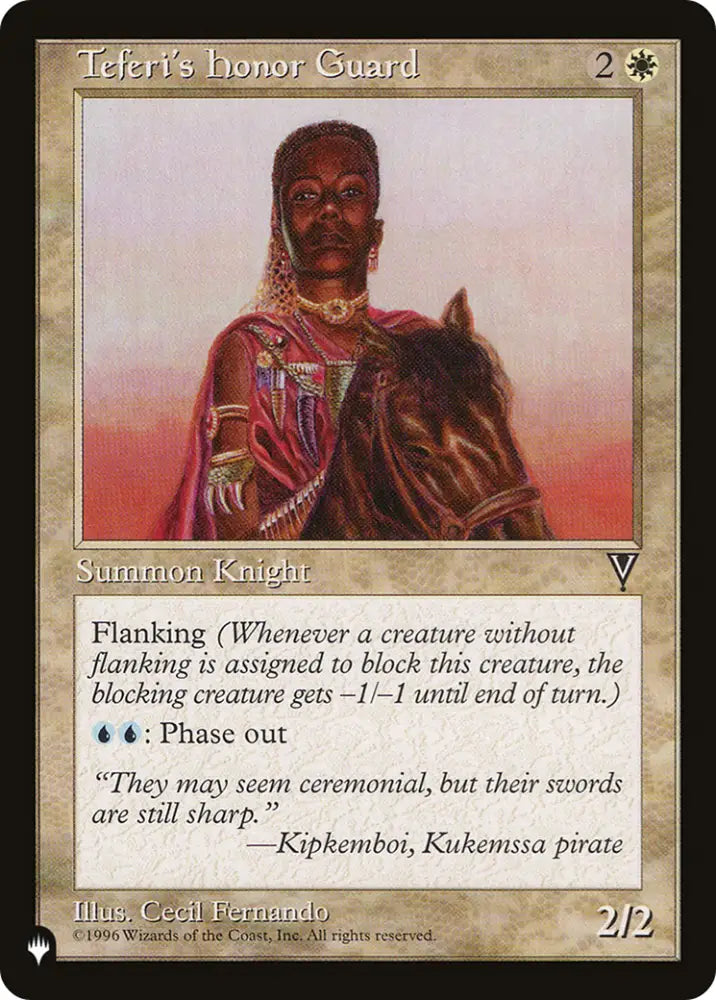 Teferi’s Honor Guard [The List] - MTG Single