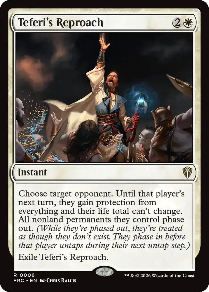 Teferi's Reproach (6) [Reality Fracture Commander]