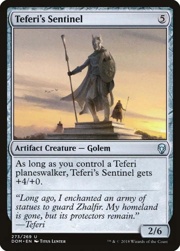 Teferi’s Sentinel [Dominaria] - MTG Single