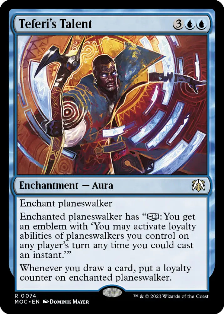 Teferi’s Talent [March of the Machine Commander] - MTG Single