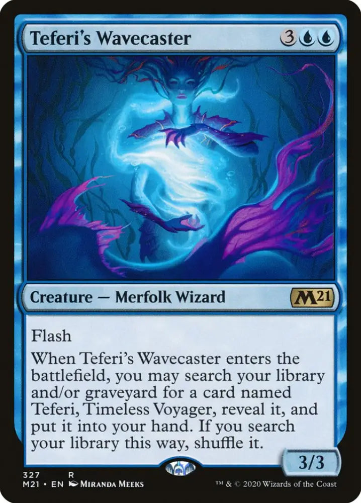 Teferi’s Wavecaster [Core Set 2021] - MTG Single