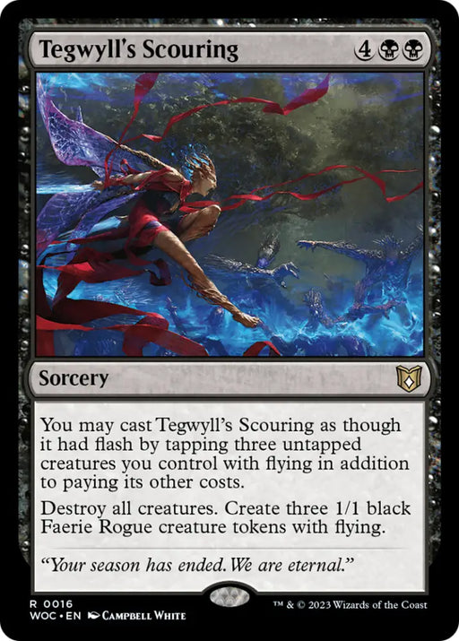 Tegwyll’s Scouring [Wilds of Eldraine Commander] - MTG Single