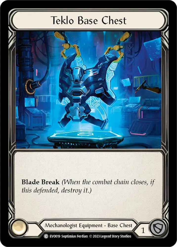 Teklo Base Chest [Bright Lights] - Flesh And Blood Single