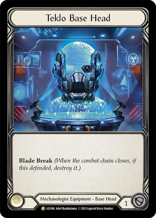 Teklo Base Head [LGS186] (Promo) Cold Foil - Flesh And Blood Single