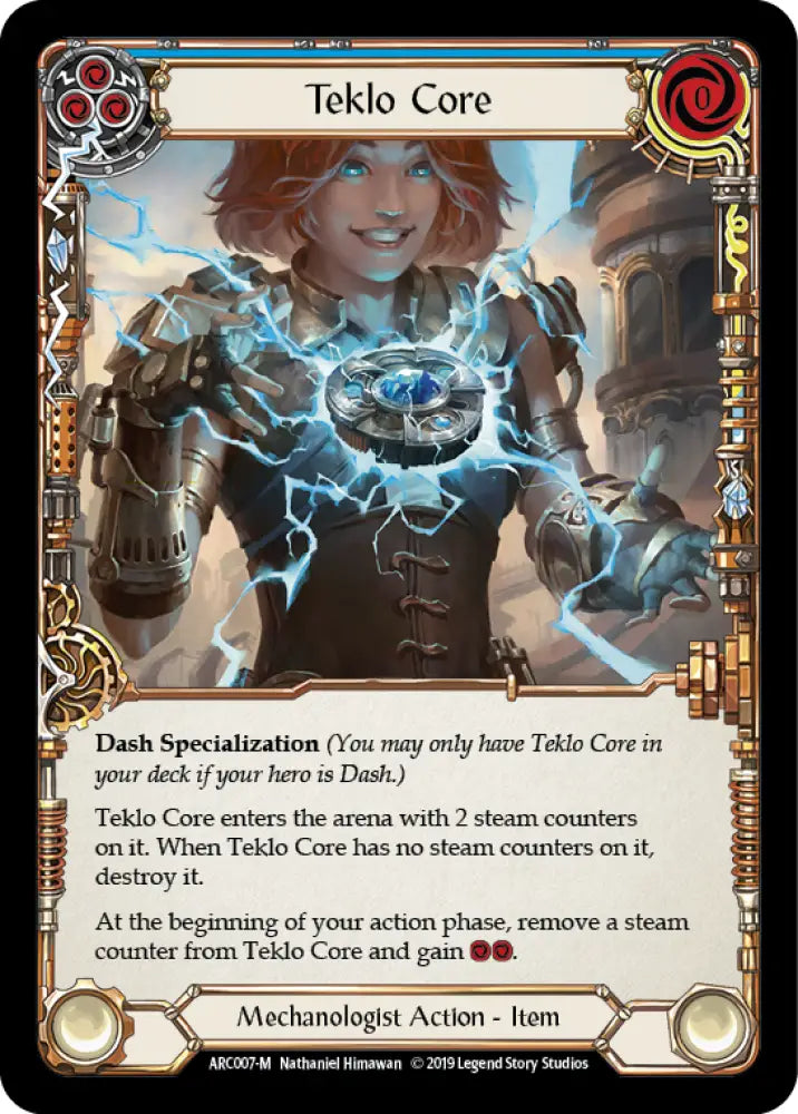 Teklo Core [Arcane Rising 1st Edition] 1st Edition Normal - Flesh And Blood Single