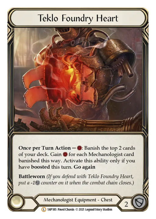 Teklo Foundry Heart [1HP185] (History Pack 1) - Flesh And Blood Single
