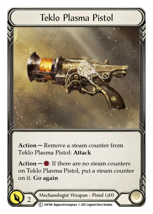 Teklo Plasma Pistol [1HP184] (History Pack 1) - Flesh And Blood Single
