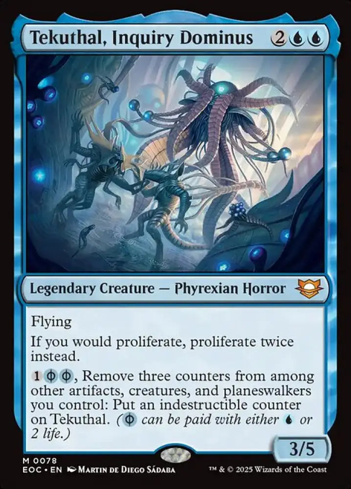 Tekuthal, Inquiry Dominus (78) [Edge of Eternities Commander]