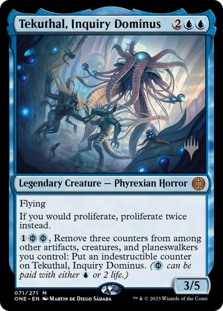 Tekuthal Inquiry Dominus (Promo Pack) [Phyrexia: All Will Be One Promos] - MTG Single