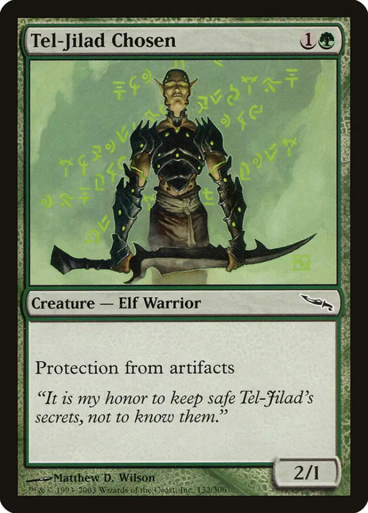 Tel-Jilad Chosen [Mirrodin] - MTG Single