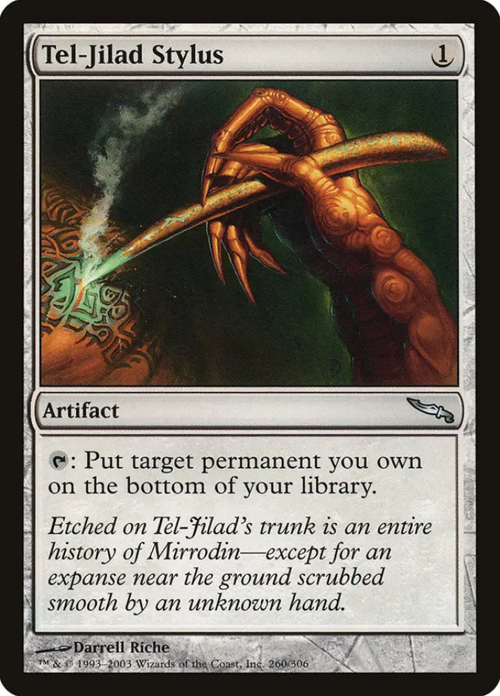 Tel-Jilad Stylus [Mirrodin] - MTG Single
