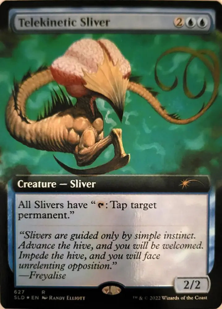 Telekinetic Sliver (Extended Art) [Secret Lair Drop Promos] - MTG Single